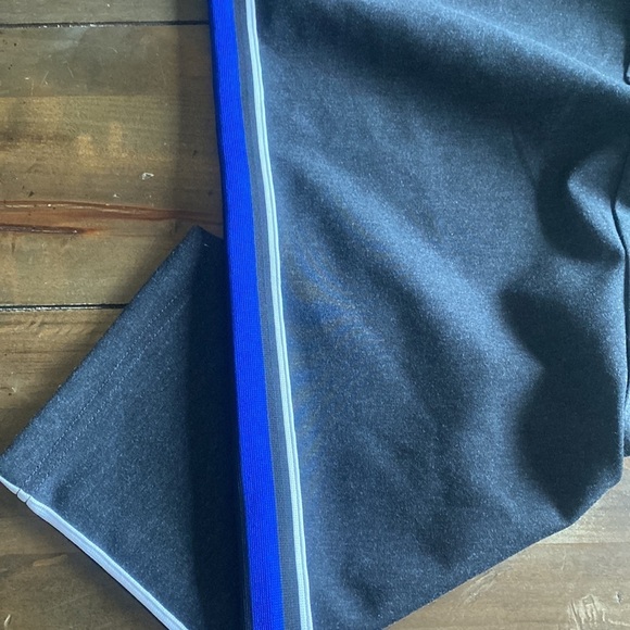 Jack & Jones Tapered Bega Gray Athletic Jogger Pants size 32x32 Blue Stripe‎ New - Picture 6 of 6